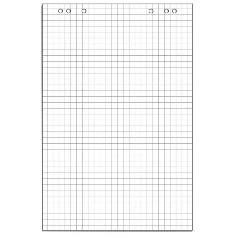 превью Бумага для флипчартов Attache клетка 67.5×98см 50л 80г белизна 92