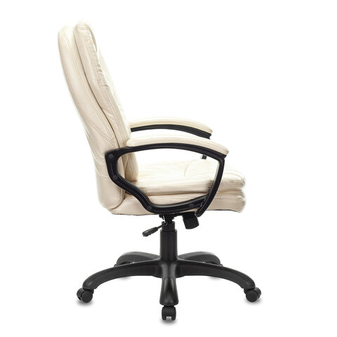 Кресло офисное BRABIX PREMIUM «Trend EX-568», экокожа, бежевое, 532102