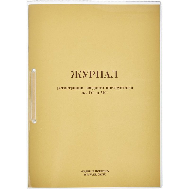 Журнал регистрации вводного инструктажа по ГО и ЧС 32 листа арт. 227103 ...