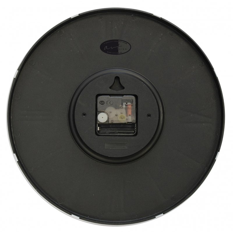 Часы настенные Clock Dark Blue (30.6×30.6×4.5 см)