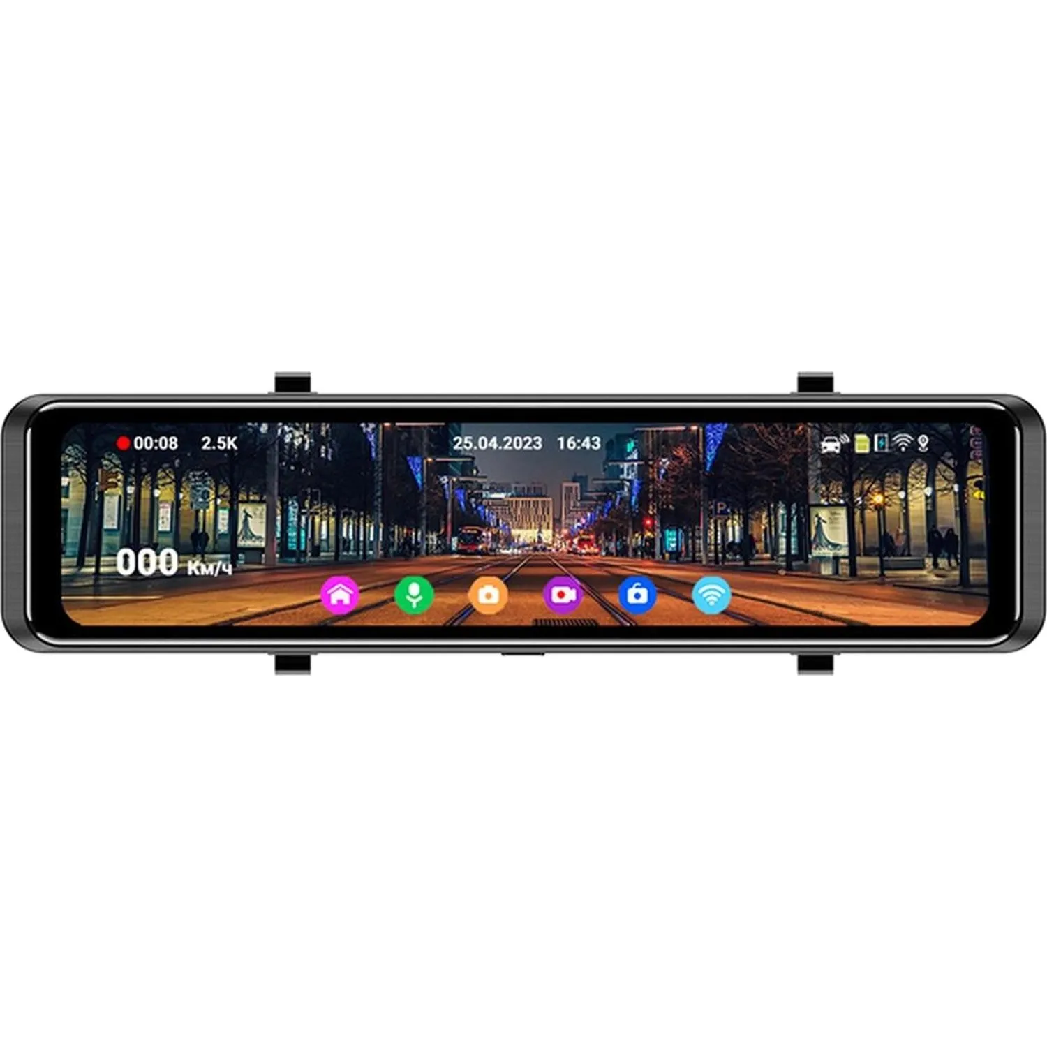 Автомобильный видеорегистратор TrendVision MR-1100 + Wi-Fi + 1 дополнительная камера (TVMR1100)