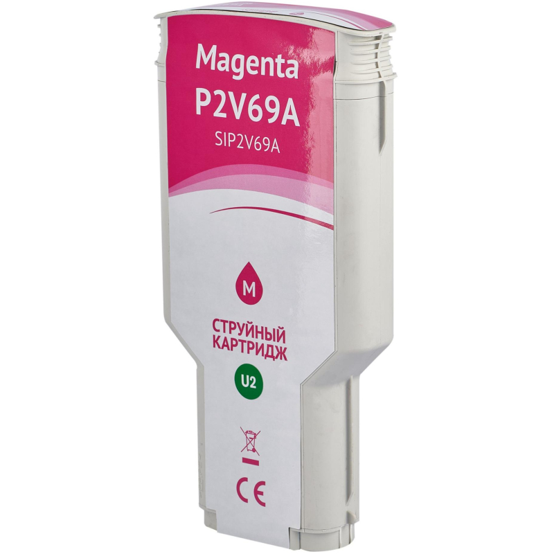 Картридж струйный Sakura P2V69A (№730 M) пур. для HP DesignJet T1700