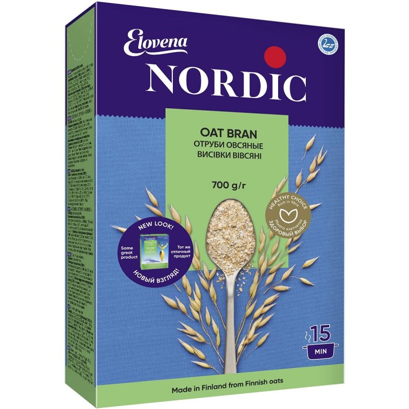превью Завтрак Nordic отруби овсяные, 700г