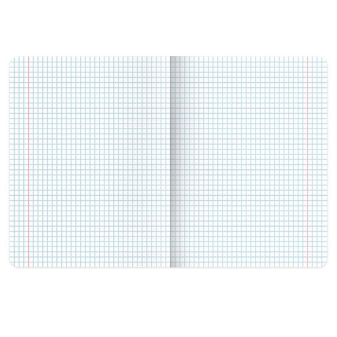 Тетради КОМПЛЕКТ 5 шт. А5, 48 л., BRAUBERG, скоба, клетка, SoftTouch, фольга, «Marble»