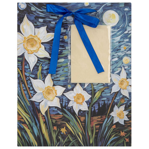 Пакет подарочный (1 штука) 26×13х32 см (L), «3D Flower», с тишью, ЗОЛОТАЯ СКАЗКА