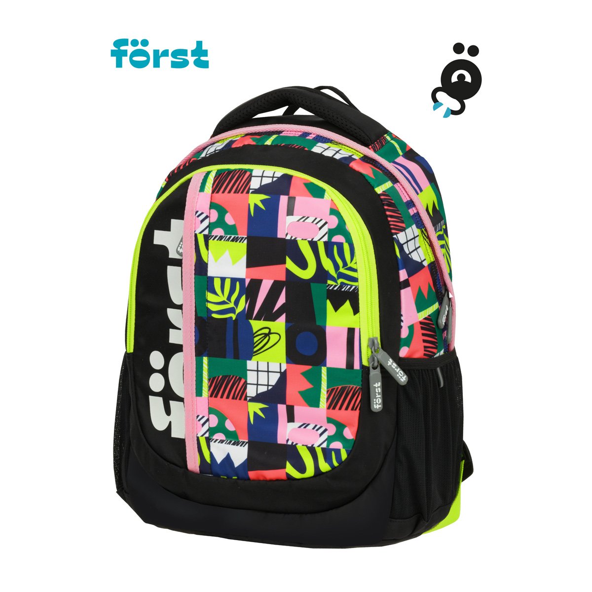 Рюкзак Först F-Trend «Fusion» 40×29×18 см, 2 отделения, 3 кармана, эргономичная спинка