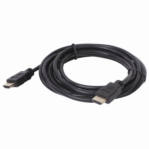 Кабель HDMI AM-AM, 3 м, SONNEN Premium, медь, для передачи аудио-видео, экранированный