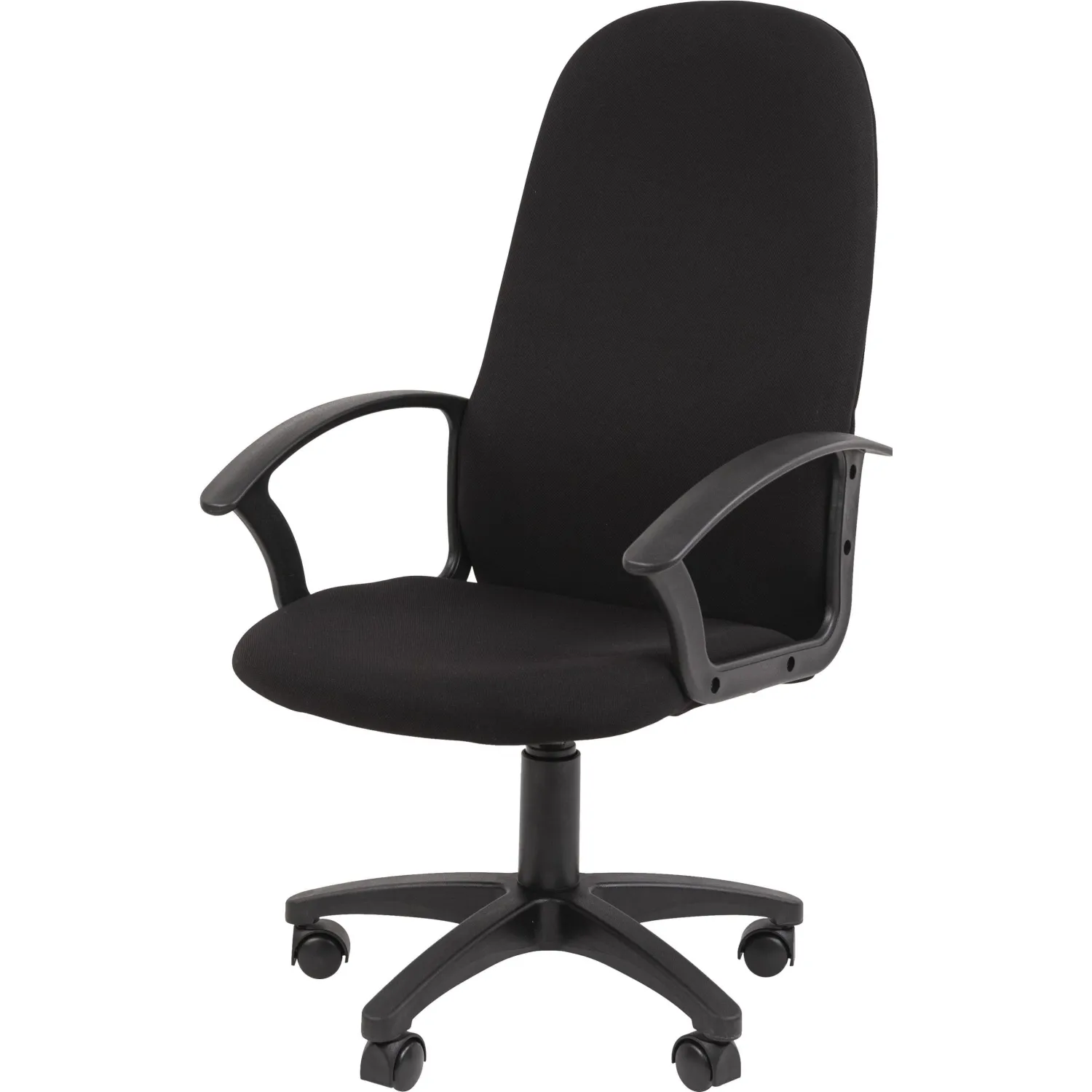 превью Кресло для руководителя Easy Chair 699 чёрное (ткань, пластик)