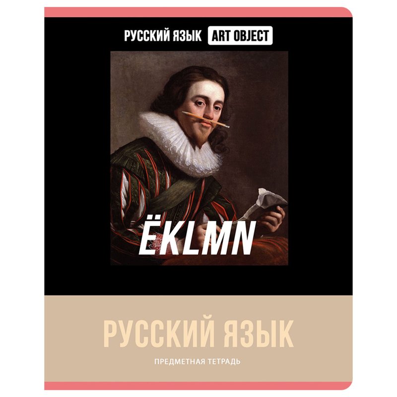 превью Тетрадь предметная 48л. BG «Art object» - Русский язык, эконом