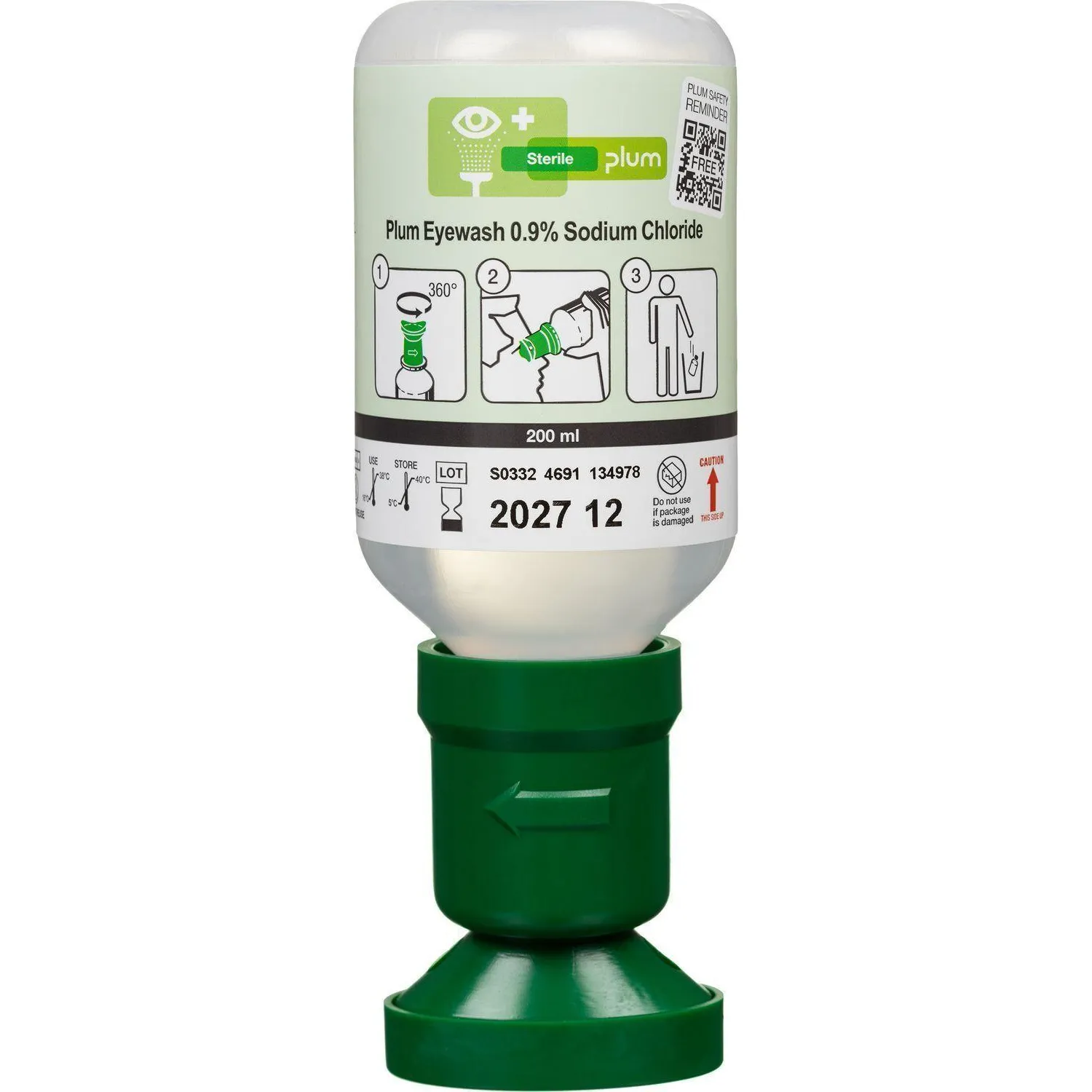 превью Средство д/промывки глаз от инородных частиц Plum Eyewash 200мл 4691 (6494)