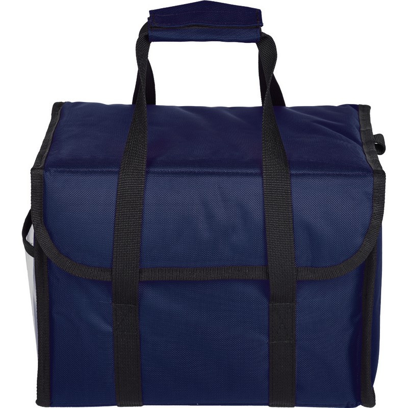 превью Термосумка для обедов ткань синяя 35×25х25 (22л)