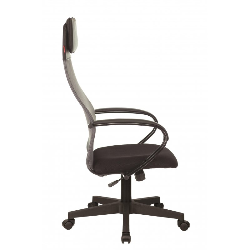 Кресло для руководителя Easy Chair 655 TTW черное/серое (сетка/искусственная кожа/пластик)