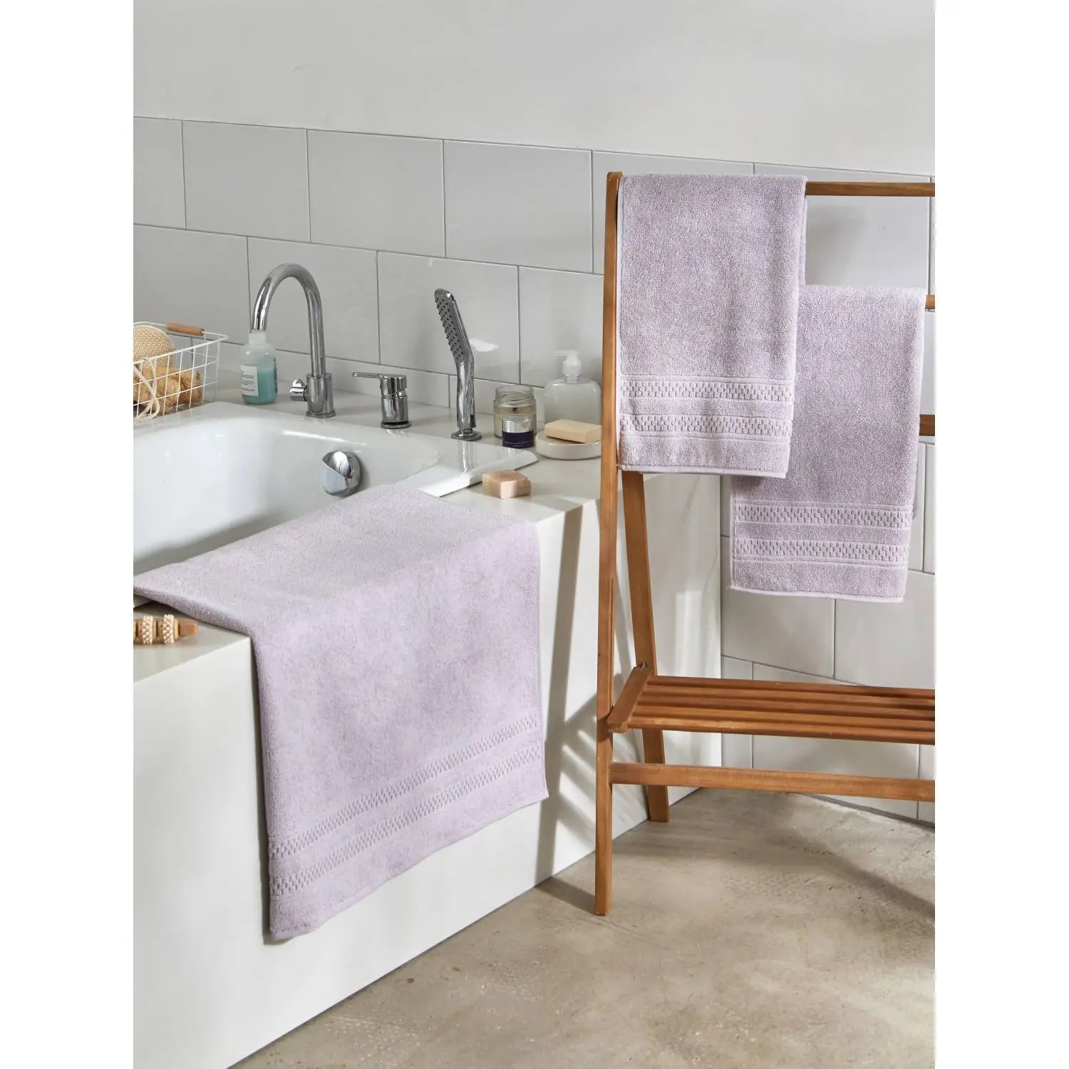 Полотенце махровое Комус банное 70×120 см,450 г/м2, Серый