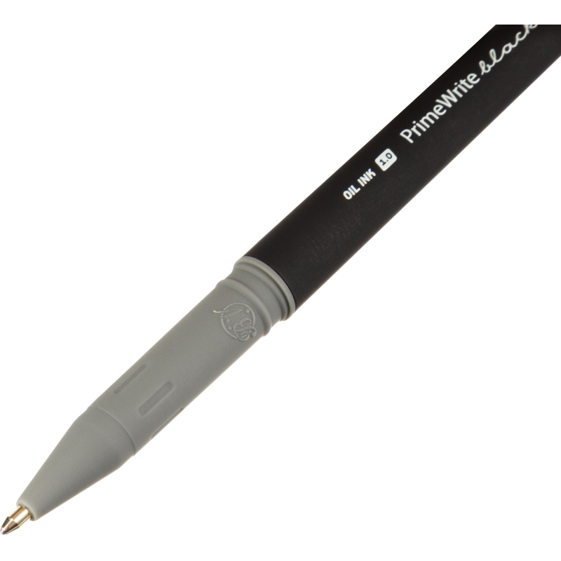 Ручка шариковая неавтомат. PrimeWrite. Basic. Black маслян,1мм, син 20-0295/04