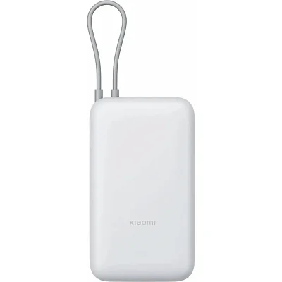 Внешний аккумулятор с встр.каб. Xiaomi BHR 9738GL 20000mAh GL Light Gray