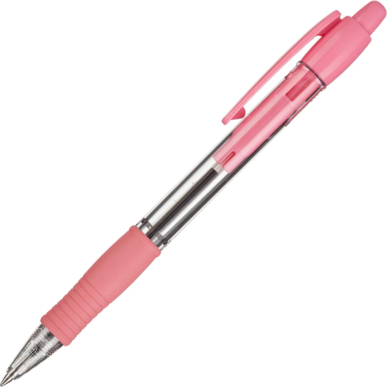 превью Ручка шариковая автоматическая Pilot Super Grip BPGP-10R-F P синяя (толщина линии 0.22)