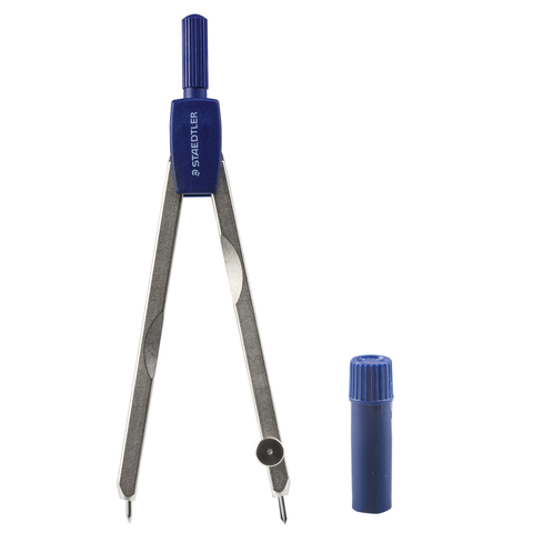 Готовальня профессиональная STAEDTLER (Германия) «Mars basic», 2 предмета, пластиковая упаковка, европодвес