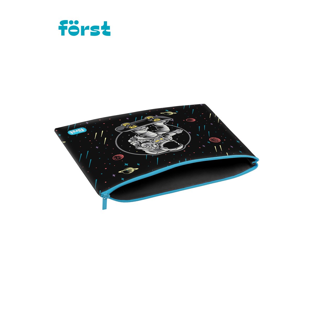 Папка текстильная А5 Först «Outer space», 255×205 мм, 1 отделение, полиэстер