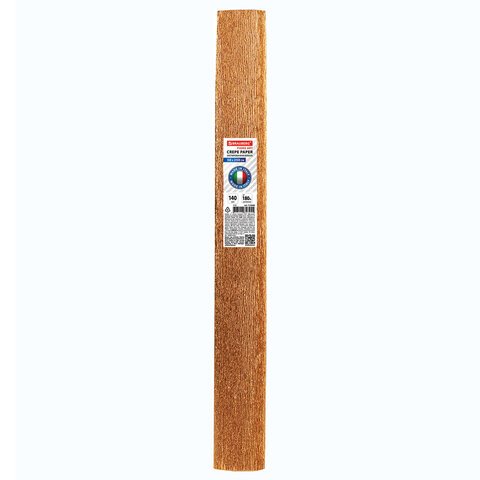 Бумага гофрированная (ИТАЛИЯ) 140 г/м2, медная (918), 50×250 см, BRAUBERG FLORE