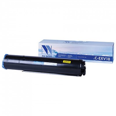 Тонер NV PRINT СОВМЕСТИМЫЙ (C-EXV18) iR-1018/1022/2020, 465 г, ресурс 8400 страниц