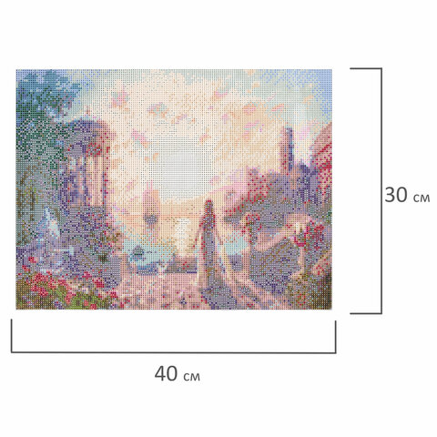 Картина стразами (алмазная мозаика), 30×40 см, ОСТРОВ СОКРОВИЩ «Возвращение», без подрамника