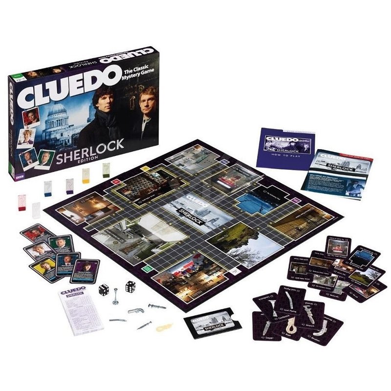 Игра настольная Hasbro «Клуедо Шерлок Холмс», картонная коробка