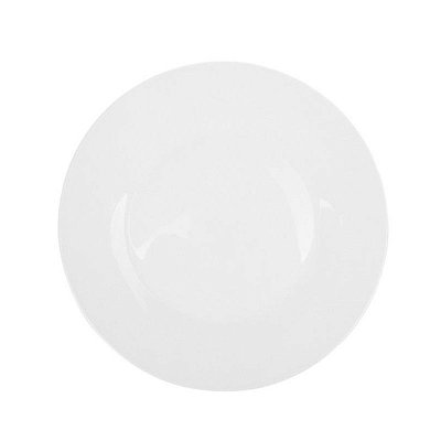 Тарелка Tvist Ivory, фарфор, мелкая, D200мм, белая, фк4002