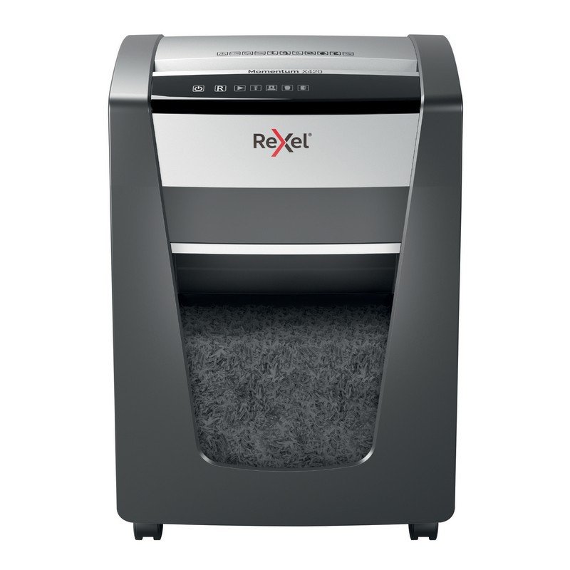 Уничтожитель документов Rexel Momentum X420 4-й уровень секретности объем корзины 30 л