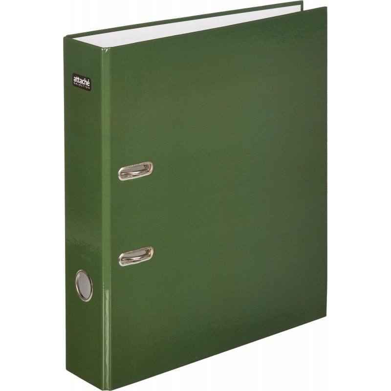 Папка с арочн. мех. Attache Selection Crocus green clover, лам. карт,... 