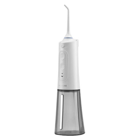 Ирригатор для полости рта REVYLINE RL 660, портативный, емкость резервуара 0.2 л, 2 насадки, белый