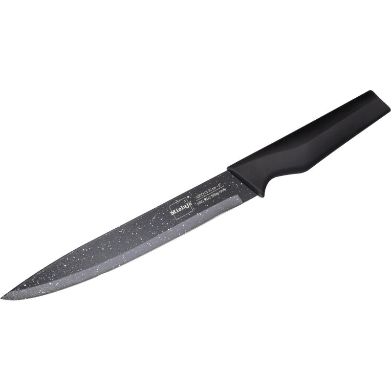 Нож для нарезки мяса Santoku 20 см, рукоять Soft Touch, Mielaje