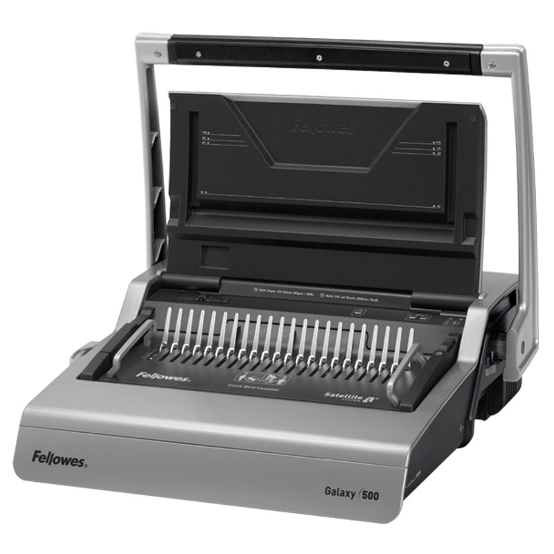 Брошюровщик Fellowes FS-56220 "Galaxy" пластиковая пружина, перфорация 28л., переплет 500л.