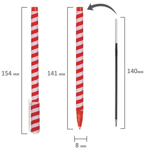 Ручка шариковая BRAUBERG SOFT TOUCH STICK «TWIST», СИНЯЯ, мягкое покрытие, узел 0.7 мм