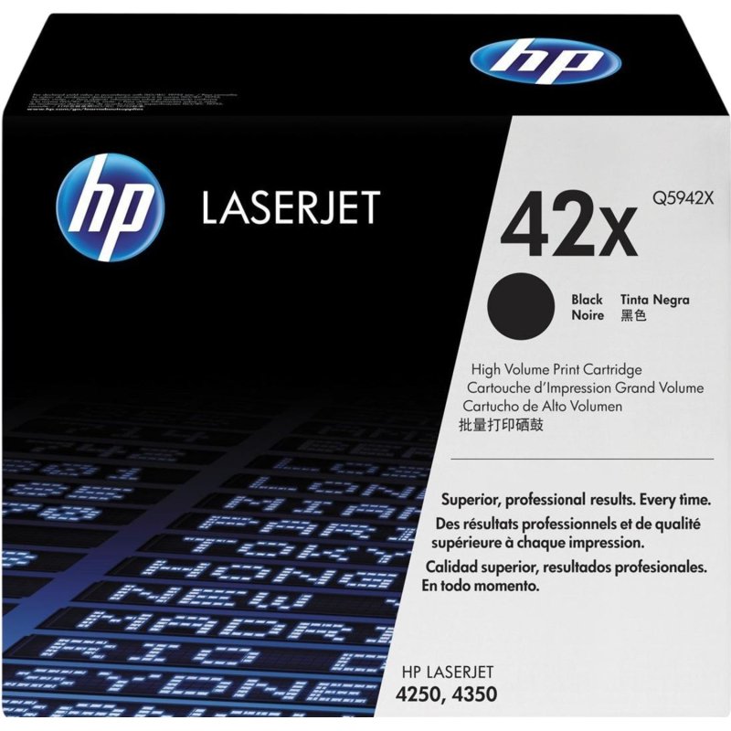 превью Картридж лазерный HP 42X Q5942X чер. пов. емк. для LJ 4250