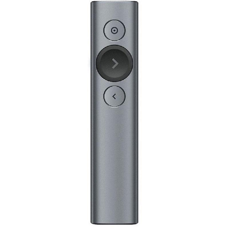 Презентер Logitech Spotlight Radio USB (30м) серый LOGITECH 910-004861