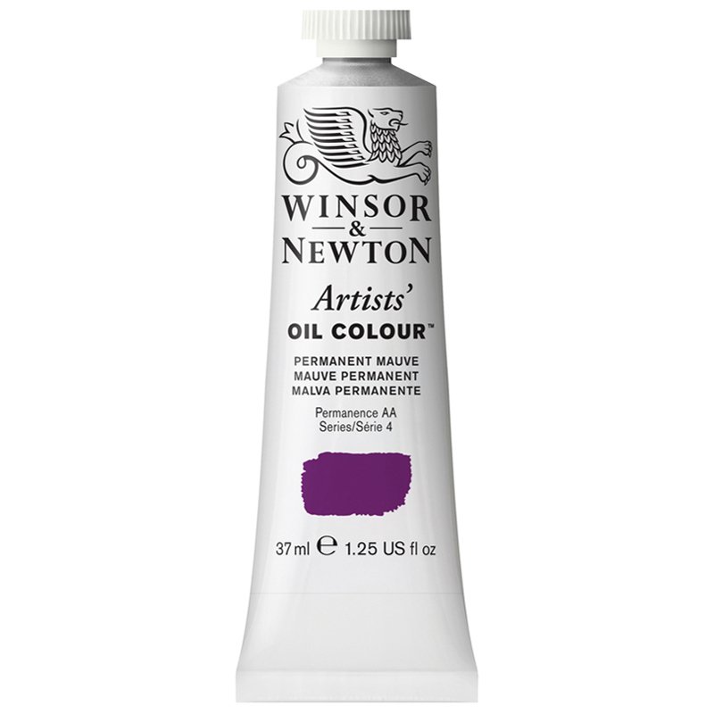 превью Краска масляная профессиональная Winsor&Newton «Artists' Oil», перманентный сиреневый