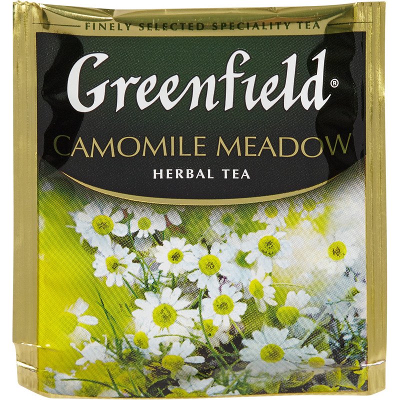Чай Greenfield Camomile meadow травяной с ромашкой 25 пакетиков