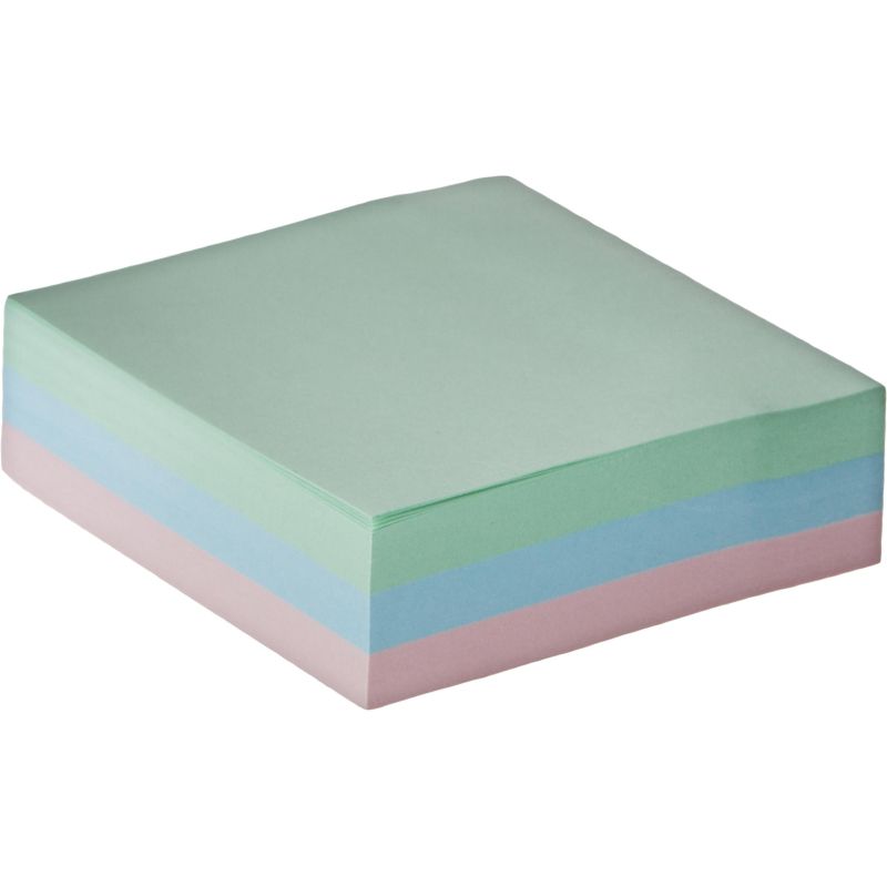 Стикеры Attache Simple куб 76×76, пастель 3 цвета 300 л