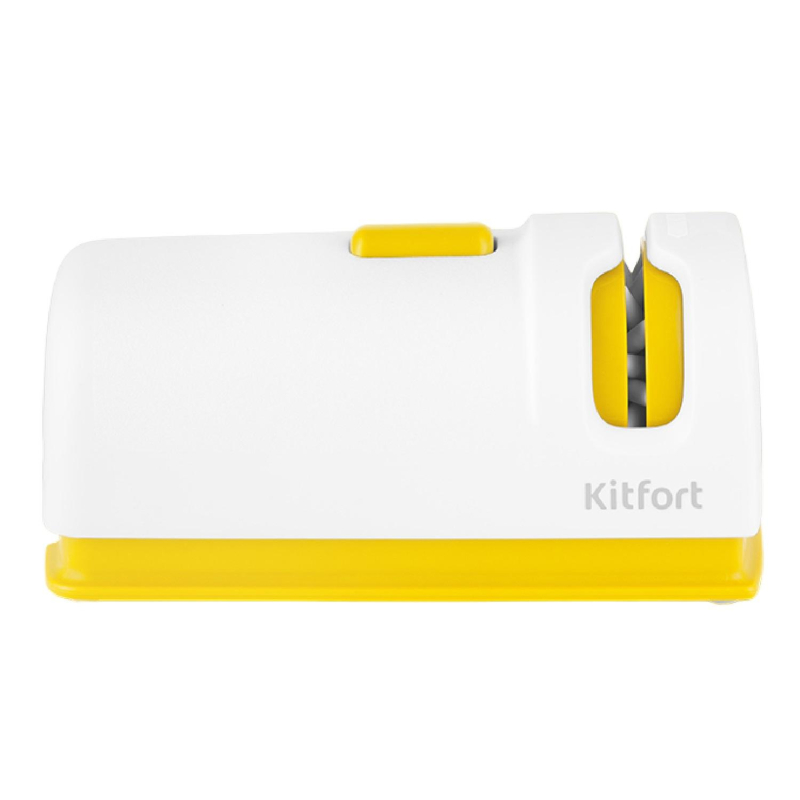 Точилка Kitfort КТ-4068-1 электрическая для ножей бело-желтый