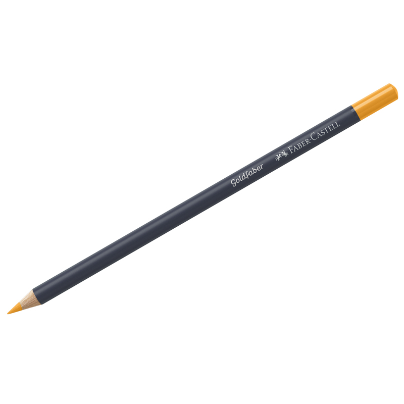 превью Карандаш художественный Faber-Castell «Goldfaber», цвет 109 темно-хромово-желтый