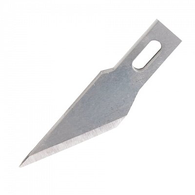 Лезвия для макетных ножей (скальпелей) 8 мм BRAUBERG, КОМПЛЕКТ 5 шт., блистер