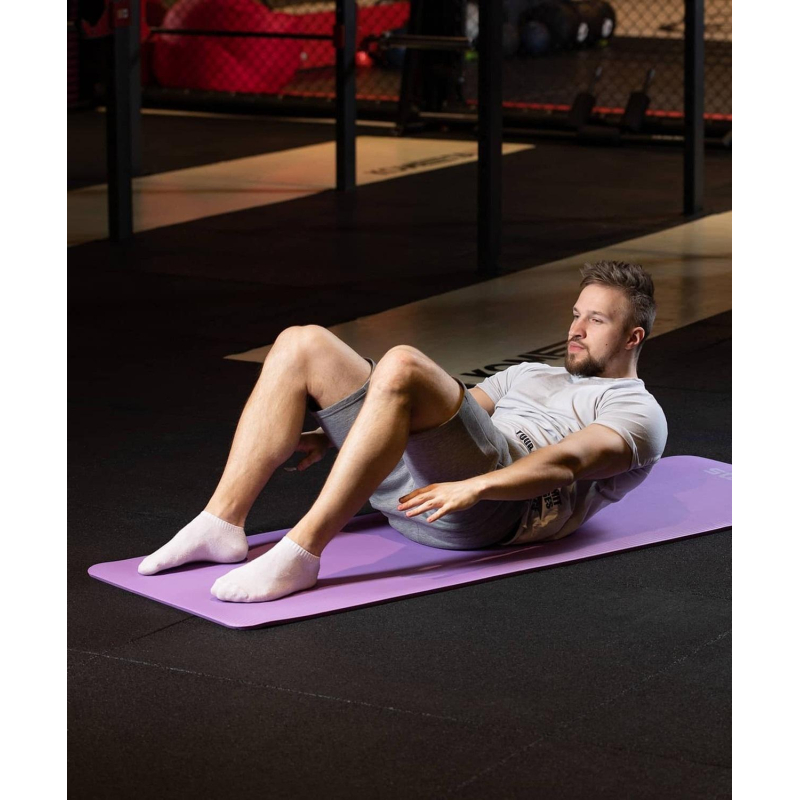 Коврик для йоги STARFIT FM-301 NBR,1.0см,183×61см, фиол пастель, УТ-00018919