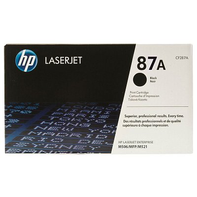 Картридж лазерный HP 87A CF287A