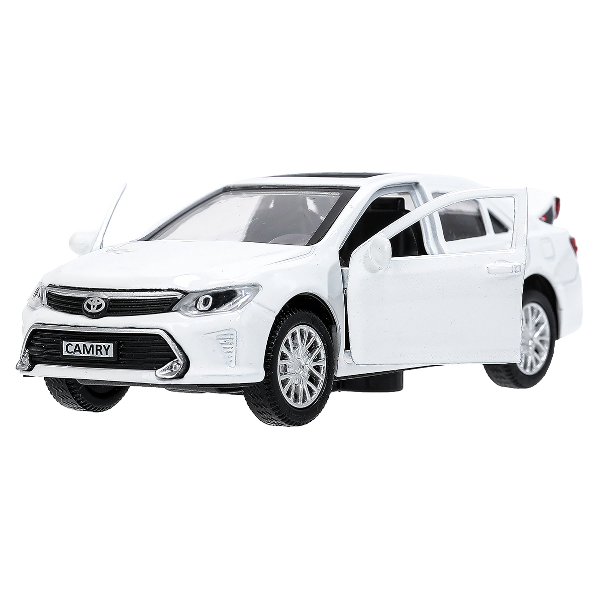 Машина игрушечная Технопарк «Toyota Camry», TOYOTA, металл., 12см, белый, инерционная, с подвижными элементами
