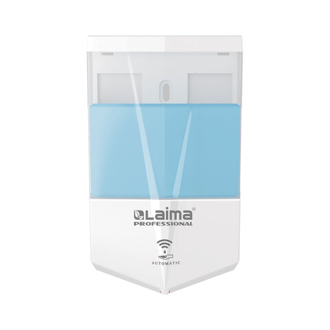 Диспенсер для жидкого мыла LAIMA CLASSIC, НАЛИВНОЙ, СЕНСОРНЫЙ, 0.6 л, ABS-пластик, белый