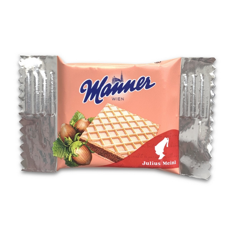 Вафли Julius Meinl Manner c ореховым кремом 1.26 кг