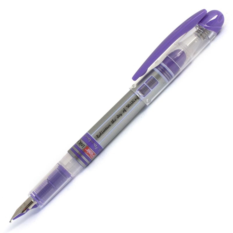 превью Набор ручка перьевая Flair INKY синяя + 2 картриджа блистер F-1105/BL