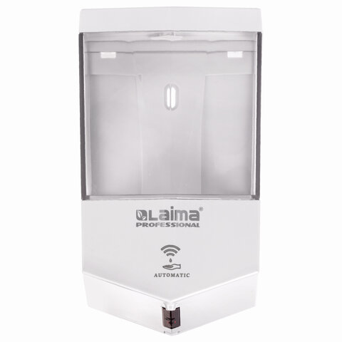 Диспенсер для жидкого мыла LAIMA CLASSIC, НАЛИВНОЙ, СЕНСОРНЫЙ, 0.6 л, ABS-пластик, белый