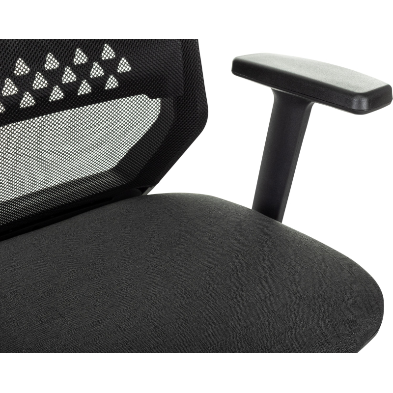Кресло VB_EChair 663 TC-H черный TW-01 38-418 сетка/ткань