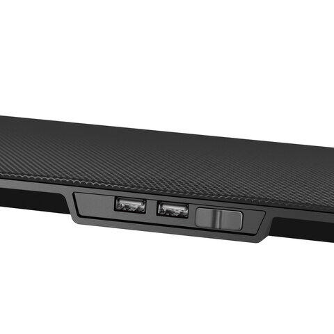 Подставка для ноутбука DEFENDER NS-509, 15.6", 2 USB, 5 вентиляторов